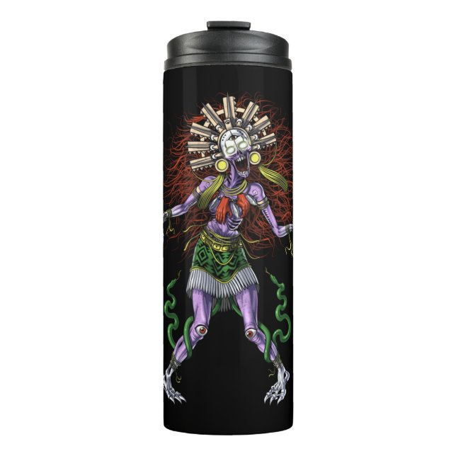 Bouteilles Isothermes Aztec Mythologie Deity Tzitzimitl (Devant)