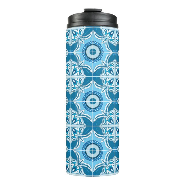 Bouteilles Isothermes 💙🤍Azulejos bleus et blancs de Porto,  (Devant)