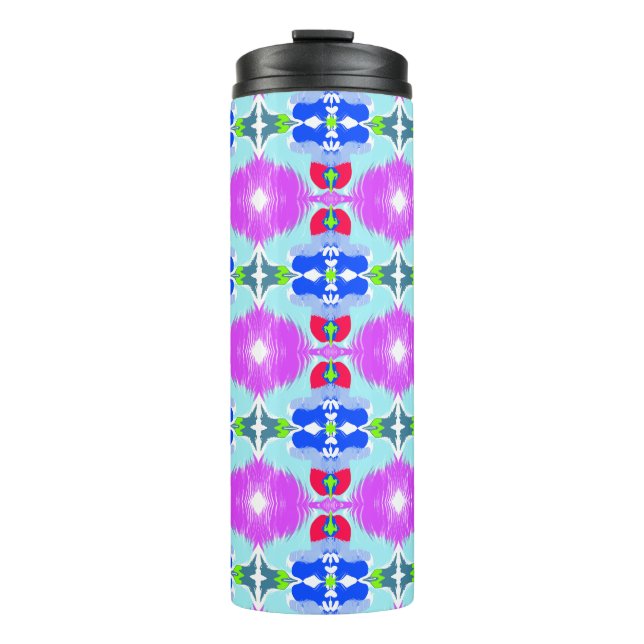 Bouteilles Isothermes Azure Bloom Kaleidoscope (Devant)