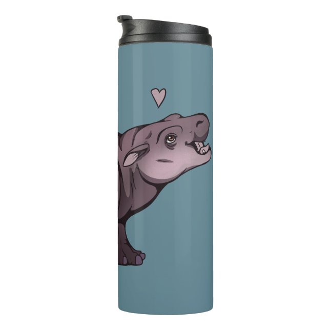 Bouteilles Isothermes Baby Pigmy Hippo (Tourné sur la droite)