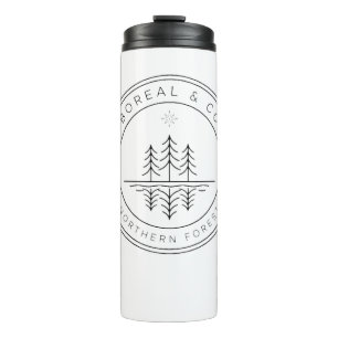 Bouteilles Isothermes Badge du lac Reflection Pines Miroir BOREAL & CO