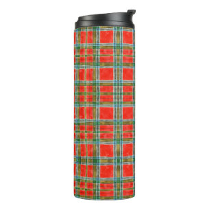 Bouteilles Isothermes BAIN MAC Tumbler thermique TARTAN