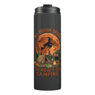 Bouteilles Isothermes Balai Casse Halloween Sorcière Camping Tente Feu d