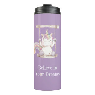 Bouteilles Isothermes Balançoire Licorne Violette  