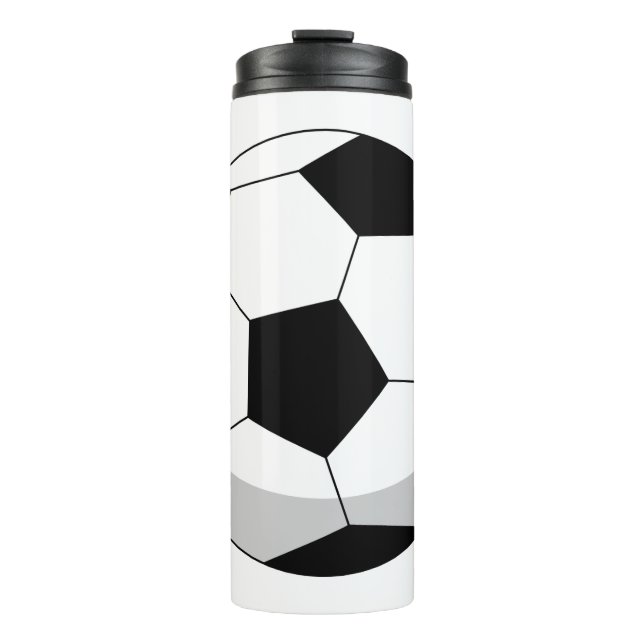 Bouteilles Isothermes Balle de soccer en dessin (Devant)