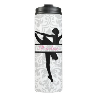 Bouteilles Isothermes Ballerina personnalisée Silhouette Paruline thermi