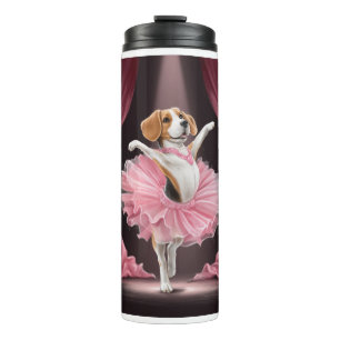 Bouteilles Isothermes Ballerine Beagle � Danse de chien drôle