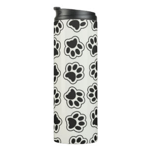 Bouteilles Isothermes Balles noires, Paws de chien, Paws de chat, Plan