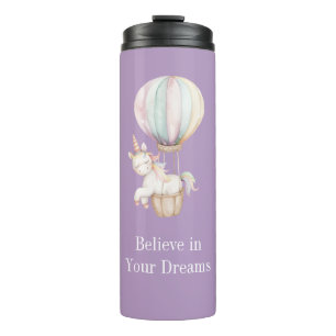 Bouteilles Isothermes Ballon à air chaud Licorne Violette