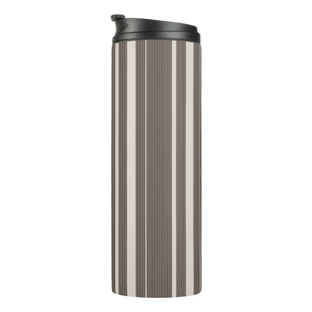Bouteilles Isothermes Bande brune française (Tourné sur la droite)
