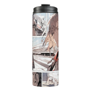 Bouteilles Isothermes Bande dessinée Anime Manga Style Strip Tumbler