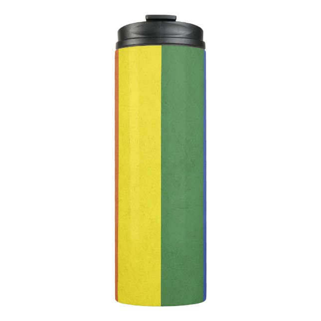 Bouteilles Isothermes Bandes arc-en-ciel (Devant)