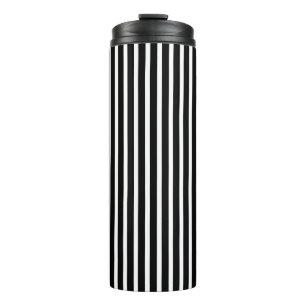 Bouteilles Isothermes Bandes verticales en noir et blanc