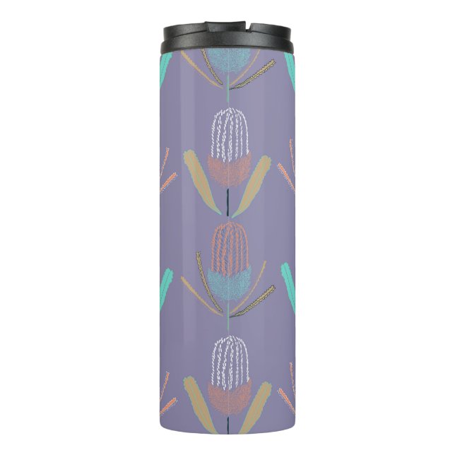 Bouteilles Isothermes Banksia Lilas (Dos)
