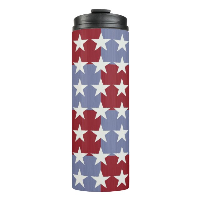 Bouteilles Isothermes Bannière étoilée (Devant)