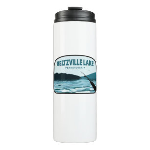 Bouteilles Isothermes Barre de pêche Beltzville Lake Pennsylvanie