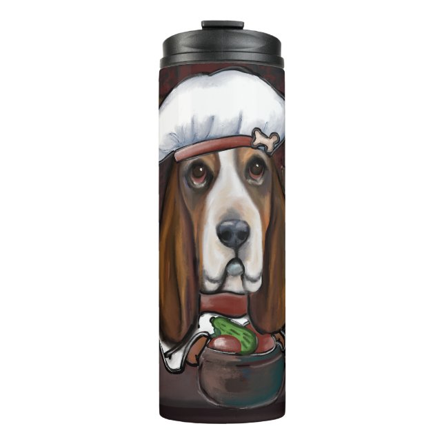 BOUTEILLES ISOTHERMES BASSET HOUND (Devant)