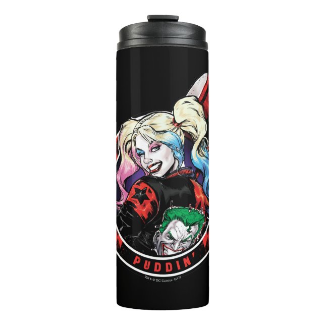Bouteilles Isothermes Batman | Harley Quinn Winking With Mallet (Devant)