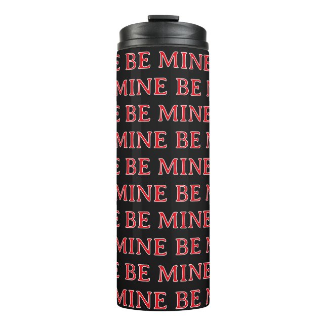Bouteilles Isothermes Be Mine Valentine’s Day Gift – Romantic Love  (Devant)