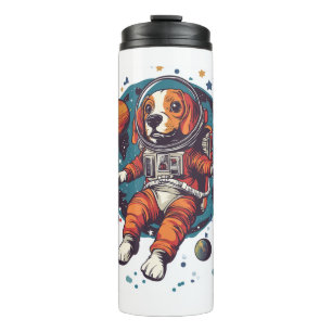 Bouteilles Isothermes Beagle astronaute - Space Explorer Chien