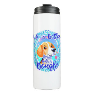 Bouteilles Isothermes Beagle propriétaire chien chiot maman beagle chien