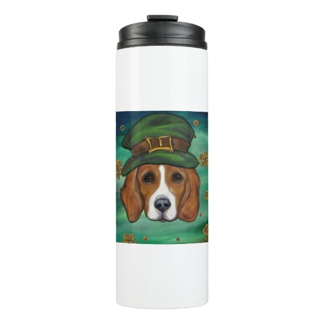 Bouteilles Isothermes Beagle St. Patty (Devant)