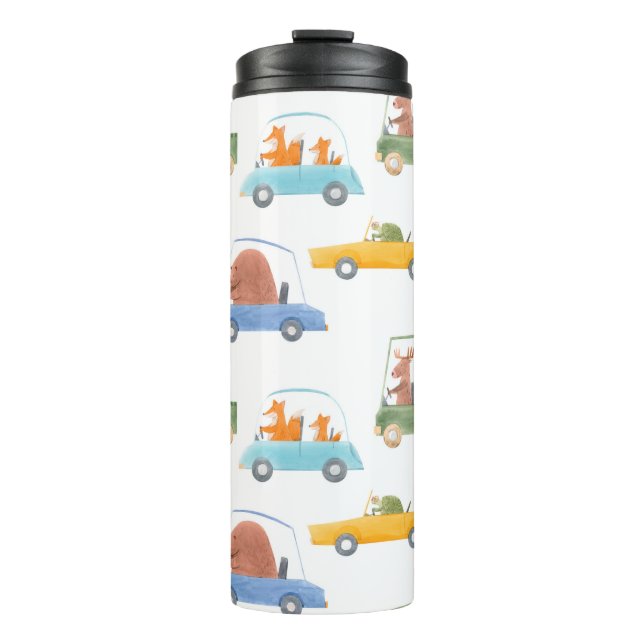Bouteilles Isothermes Beau bébé motif sans soudure avec mignonette (Devant)