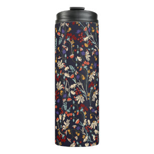 Bouteilles Isothermes Beau motif vintage Floral dans la variété