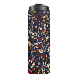 Bouteilles Isothermes Beau motif vintage Floral dans la variété