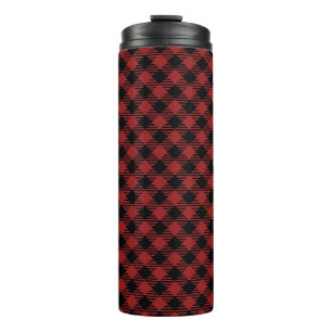 Bouteilles Isothermes Beau Noël Rouge Buffalo Plaid