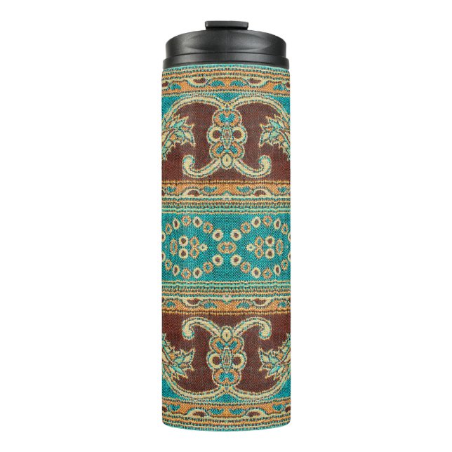 Bouteilles Isothermes Beautiful, arab, arabic, arabian, arabesque fabric (Devant)