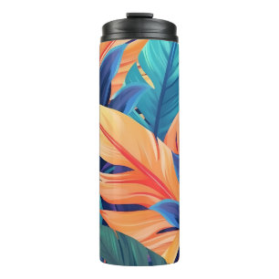 Bouteilles Isothermes Beaux Feuilles tropicaux