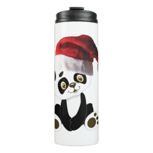 Bouteilles Isothermes bébé panda ours de noël