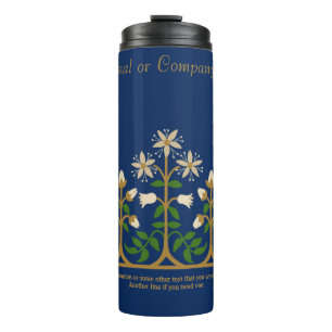 Bouteilles Isothermes Bel ornement CC0133 Augustus Pugin de fleur