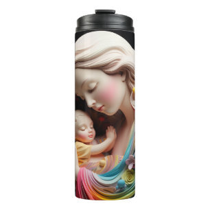 Bouteilles Isothermes Belle et élégante Mère Marie & Bébé Jésus