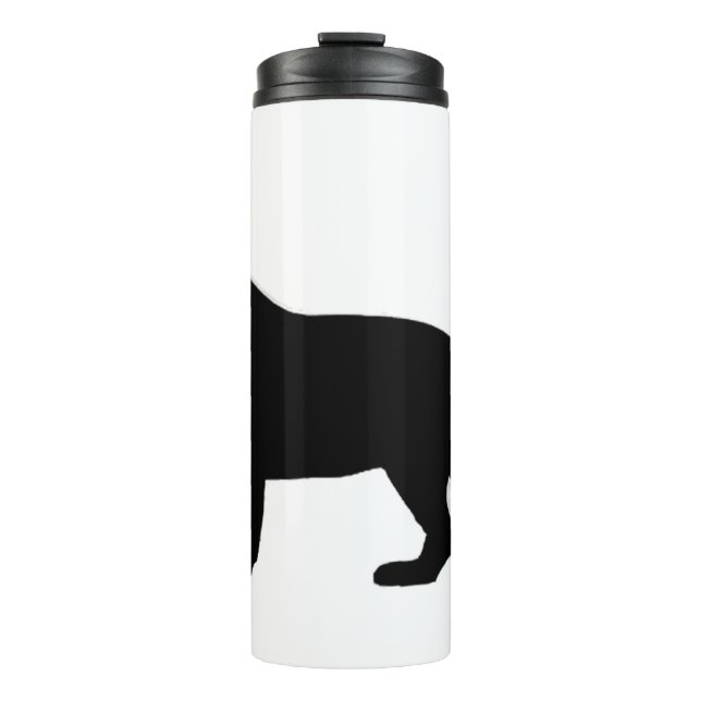 Bouteilles Isothermes berger allemand silo noir (Devant)