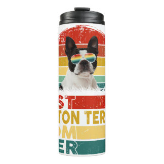 Bouteilles Isothermes Best Boston Terrier Mom Ever Retro Boston Terrier