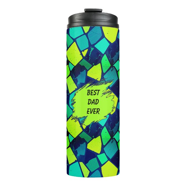 Bouteilles Isothermes Best Dad Ever Geometric (Devant)