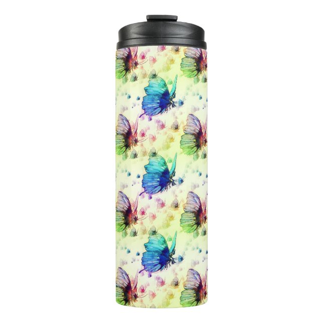 Bouteilles Isothermes Beurre d'aquarelle Paruline thermique (Devant)