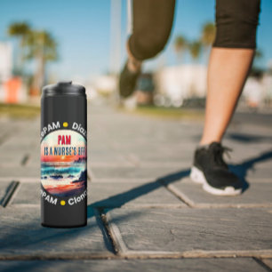 Bouteilles Isothermes BFF de l'infirmière amusante - PAM Lorazepam Diaze