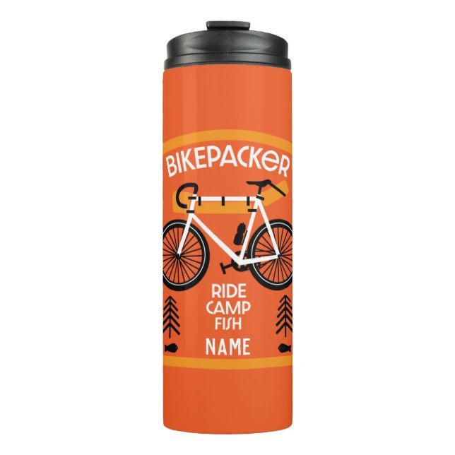 Bouteilles Isothermes Bikepacker Poisson Et Camp (Devant)