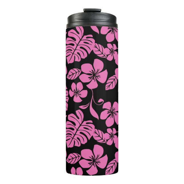 BOUTEILLES ISOTHERMES BIKINI ROSE (NOIR/ROSE) (Devant)