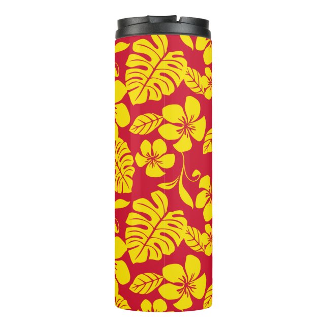 BOUTEILLES ISOTHERMES BIKINI ROSE (ROUGE/OR) (Dos)