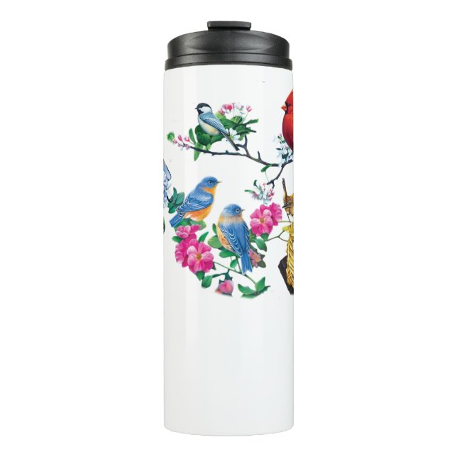 Bouteilles Isothermes Bird Lovers Water Travel Mug (Devant)