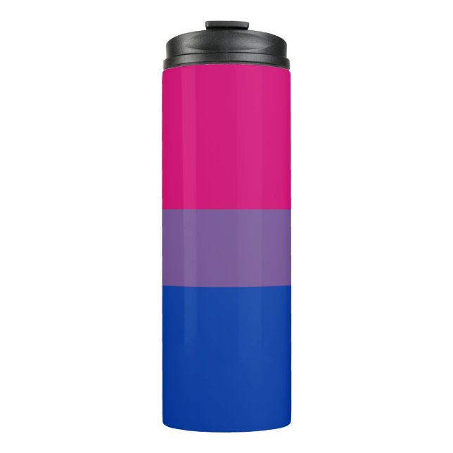 Bouteilles Isothermes Bisexual pride (Devant)
