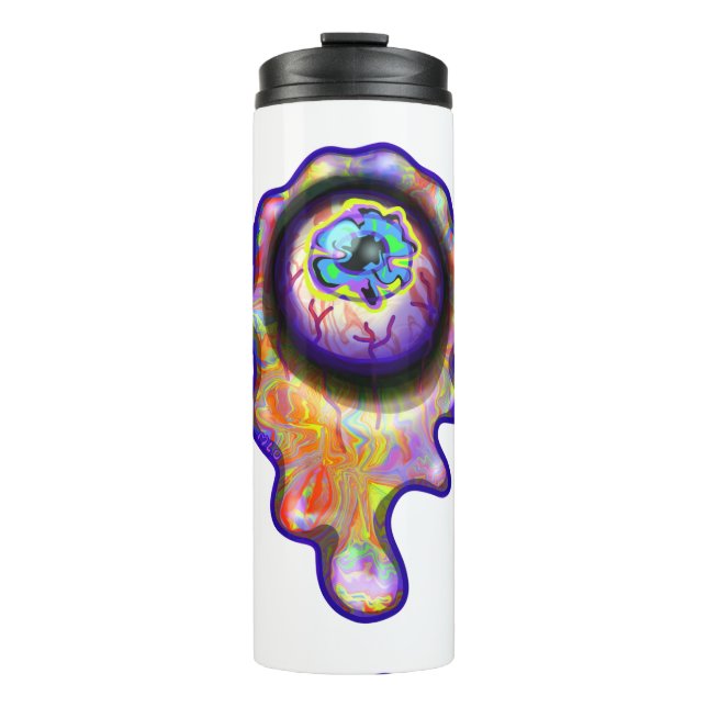 Bouteilles Isothermes Bizarre Eyeball Emoji Paint Drip Art M13 (Devant)