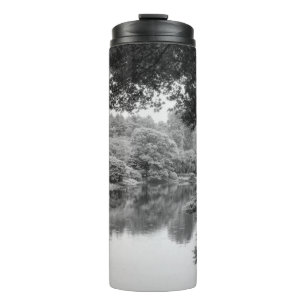 Bouteilles Isothermes Black and white, cool, unique nature et lake