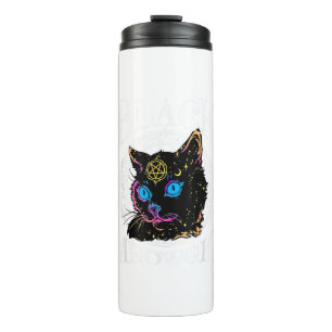Bouteilles Isothermes Black Cat Meowgic, Halloween Witch, Witchcraft Pen