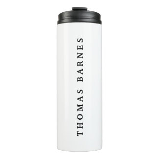 Bouteilles Isothermes Blanc classique minimaliste sobre élégant