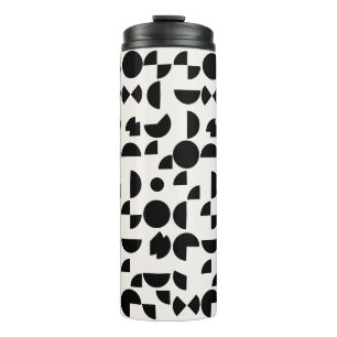 Bouteilles Isothermes Blanc Moderne Elégant Tribal Géométrique